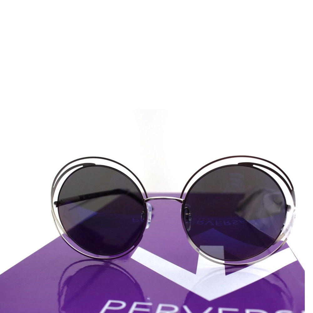 Perverse Twiggy Dark Clear UV Sunglasses NWT